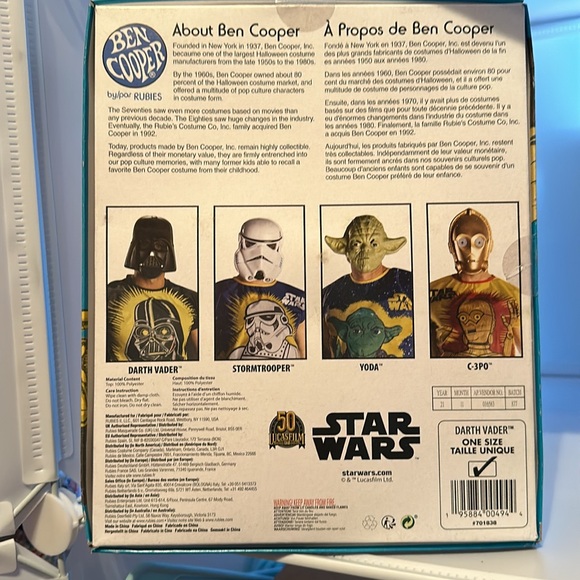 Darth Vader Vacuform Mask - Picture 5 of 5